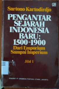 Image of Pengantar Sejarah Indonesia Baru : 1500-1900 Dari Emporium sampai Imperium